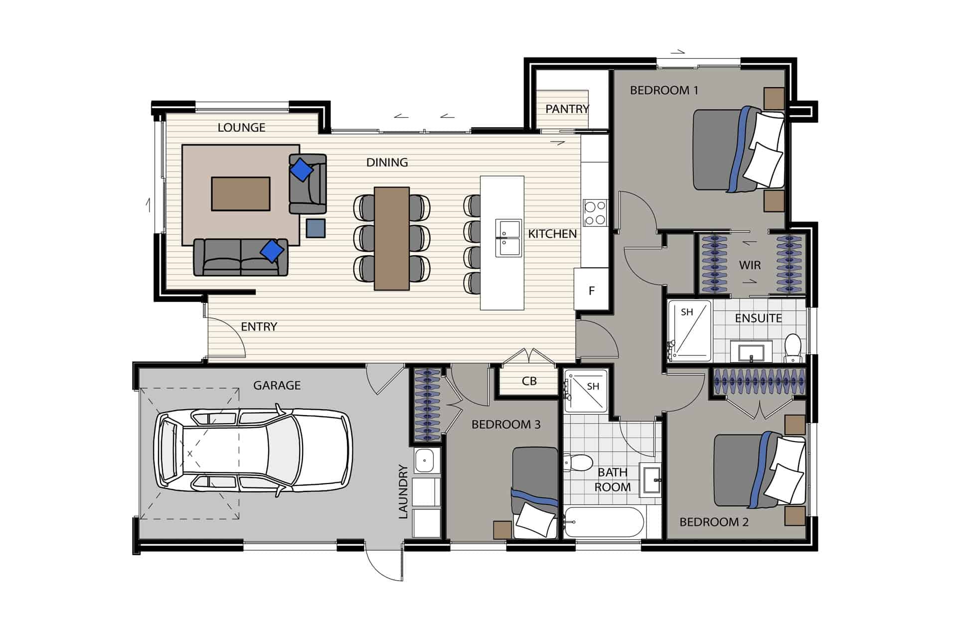 Modern House Plans | House Designs | House Floor Plans | New Builds