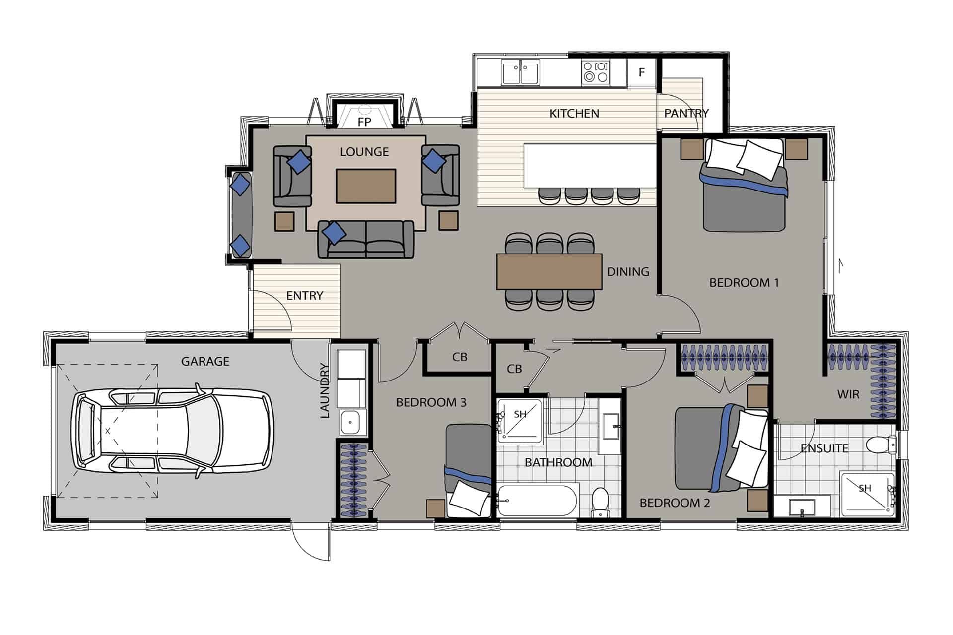 Modern House Plans | House Designs | House Floor Plans | New Builds