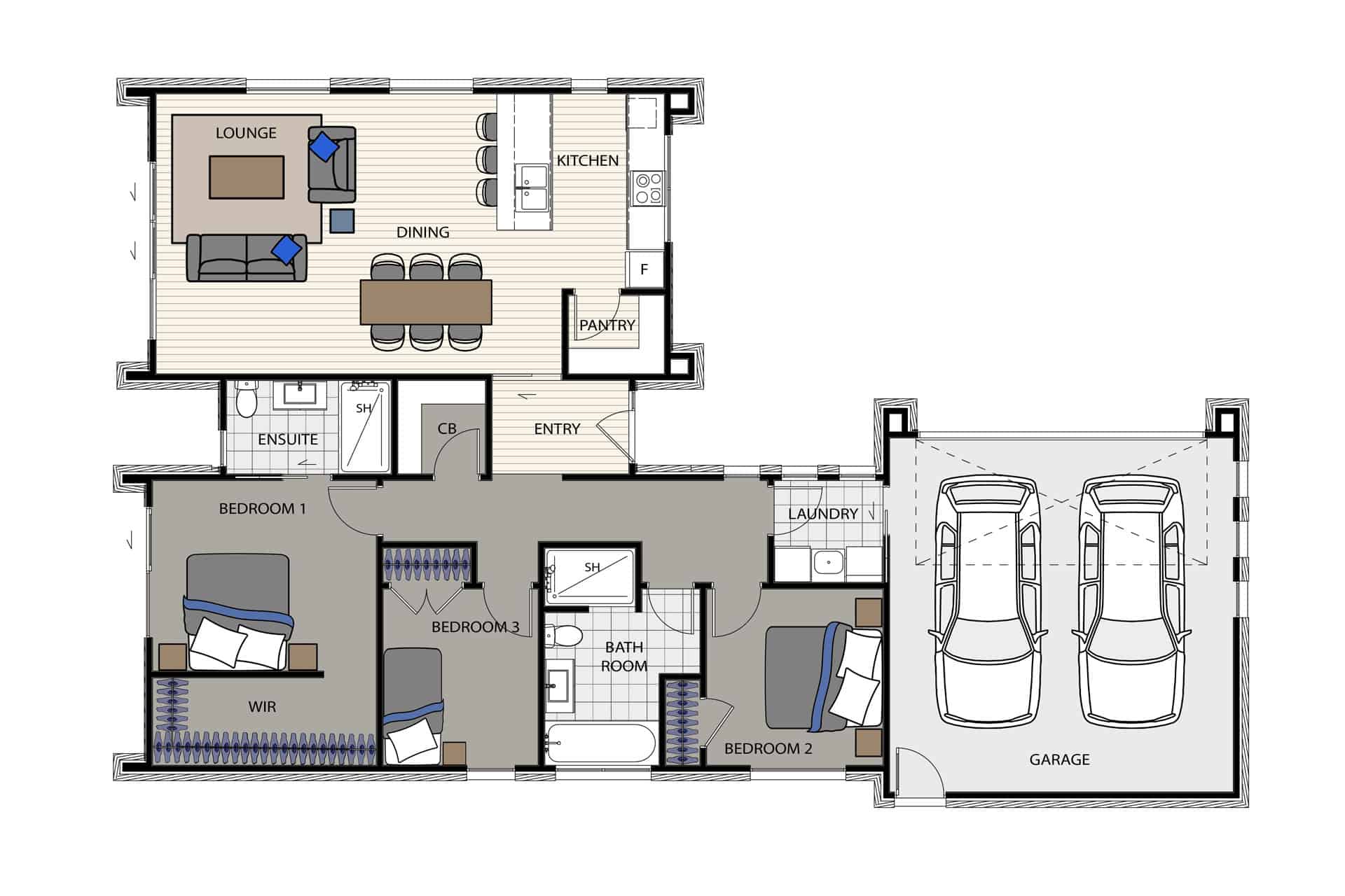 Modern House Plans | House Designs | House Floor Plans | New Builds